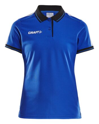 Craft Pro Control Poloshirt Kvinder Club Cobolt Black