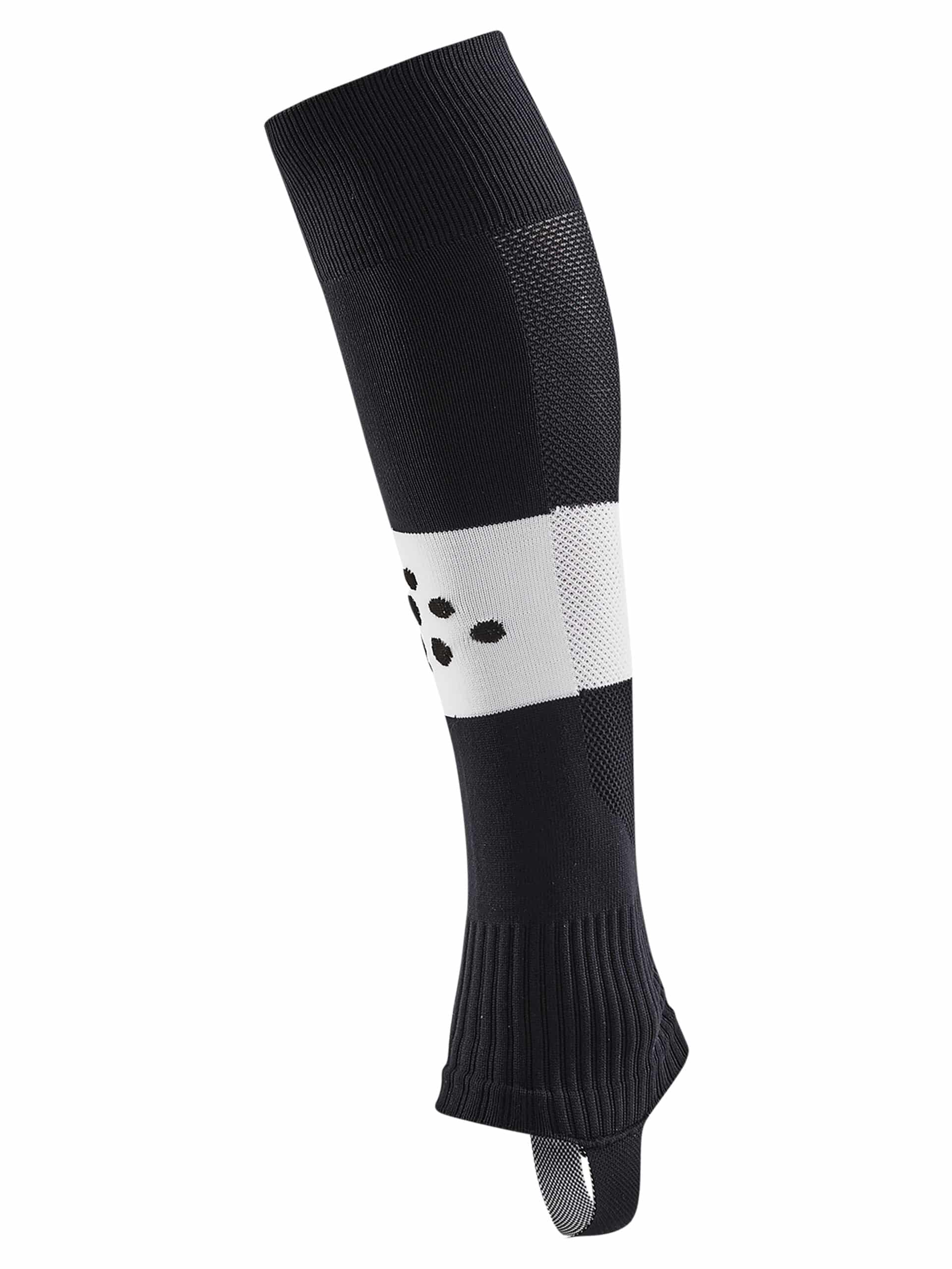 Craft Pro Control Stripe - Foot Socks Senior Black White Onesize