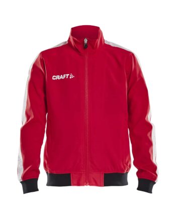 Craft Pro Control Woven Jacket Jr Bright Red 134 140