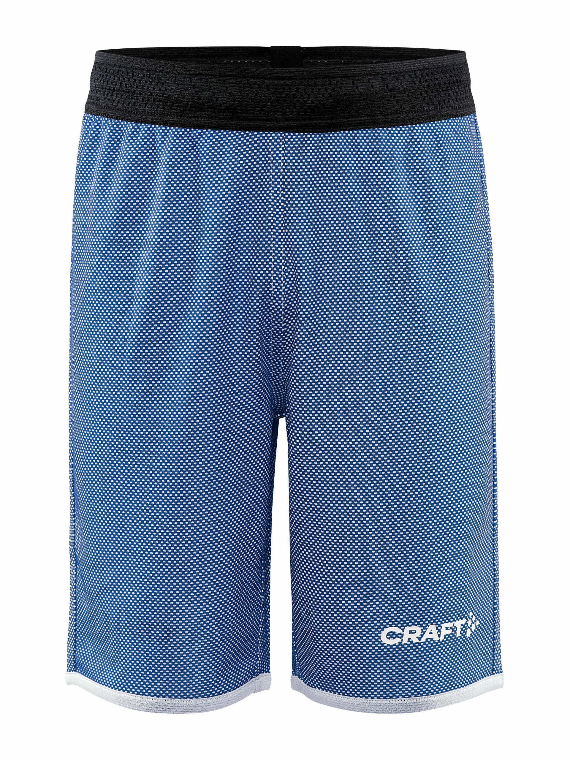 Craft Progress Reversible Basket Shorts Jr Club Cobolt White 146 152