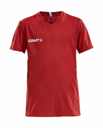 Craft Squad Jersey Solid Jr Bright Red 122 128