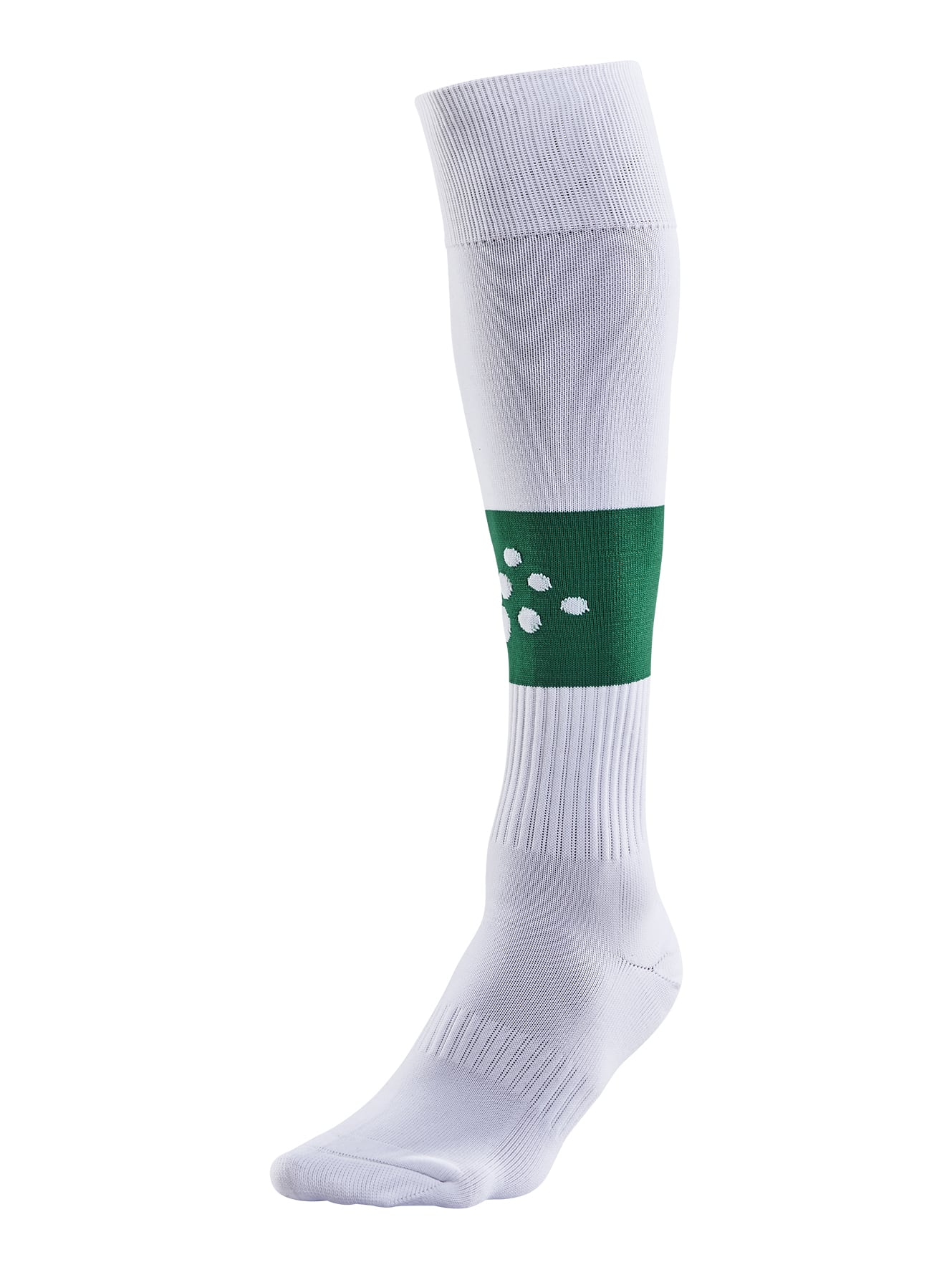 Craft Squad Sock Contrast White Team Green 28 30