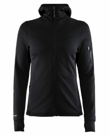 Craft Trict Polartec Hood Kvinder Black