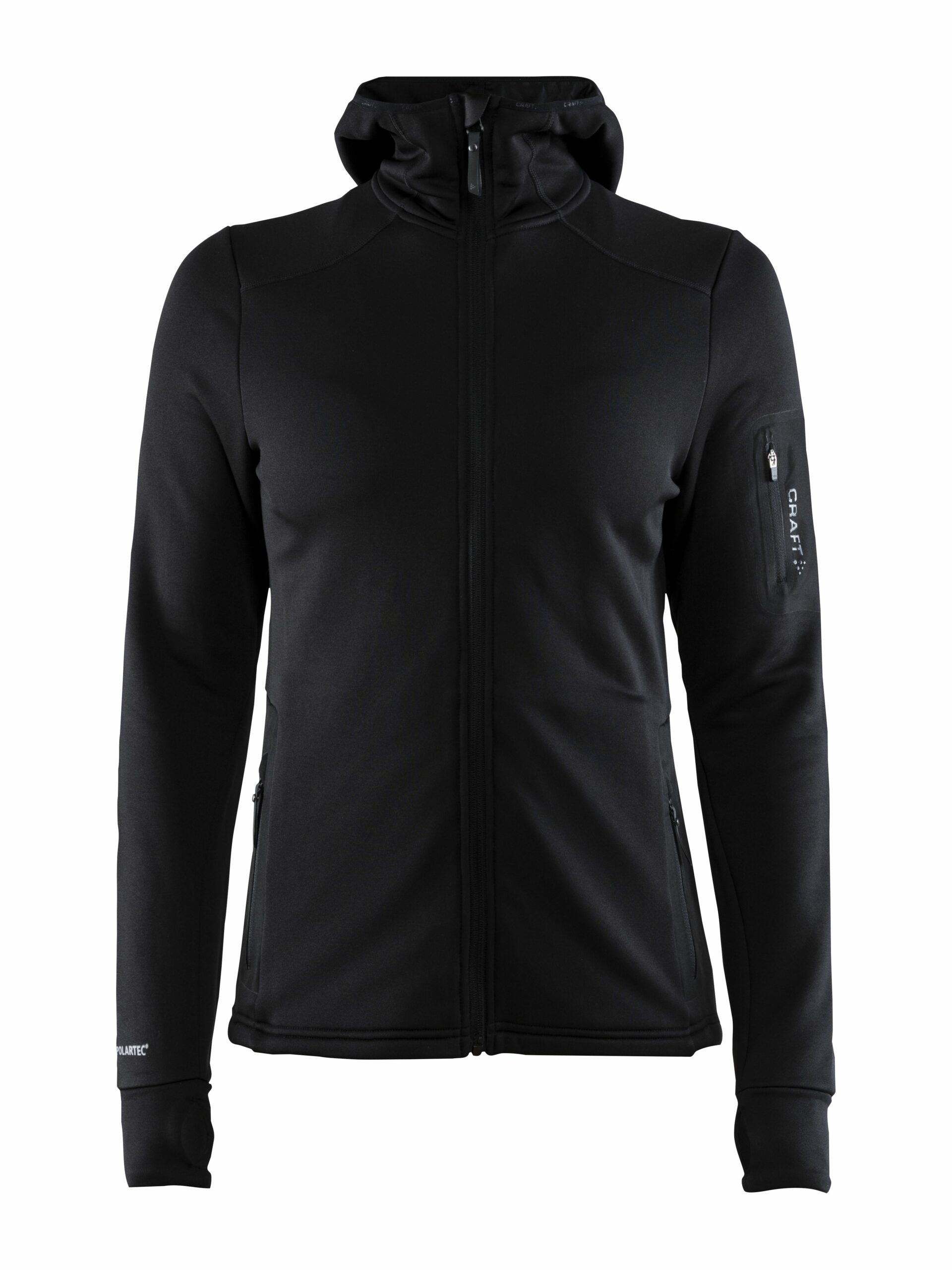 Craft Trict Polartec Hood Kvinder Black
