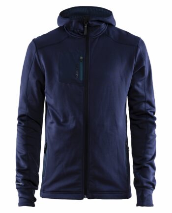 Craft Trict Polartec Hood Maend Maritime Fjord