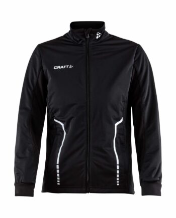 Craft Warm Club Jacket Jr Black 158 164