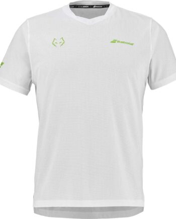 Babolat Crew Neck Tee Juan Lebron White
