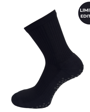 Grip Socks Gripfit All Black Str  32-35