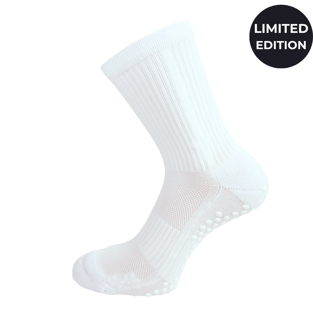 Grip Socks Gripfit All White Str 32-35