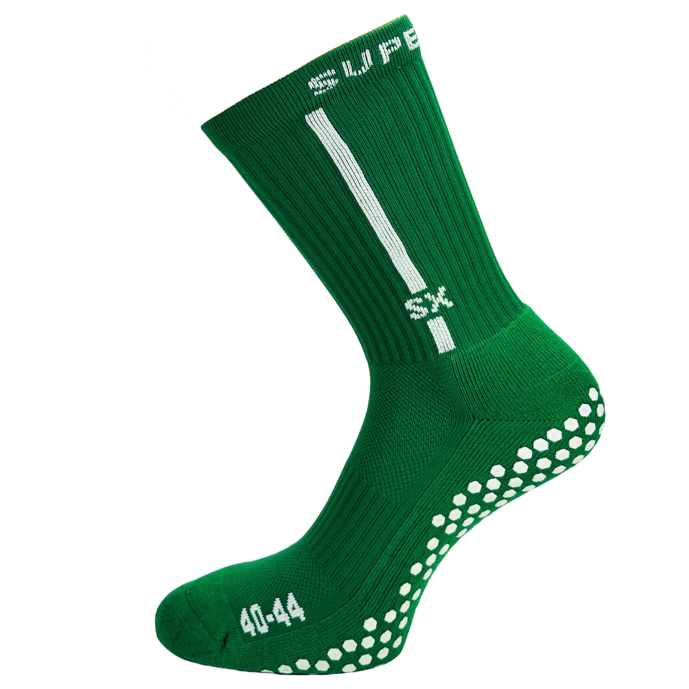 Grip Socks Gripfit Grøn Str 32-35