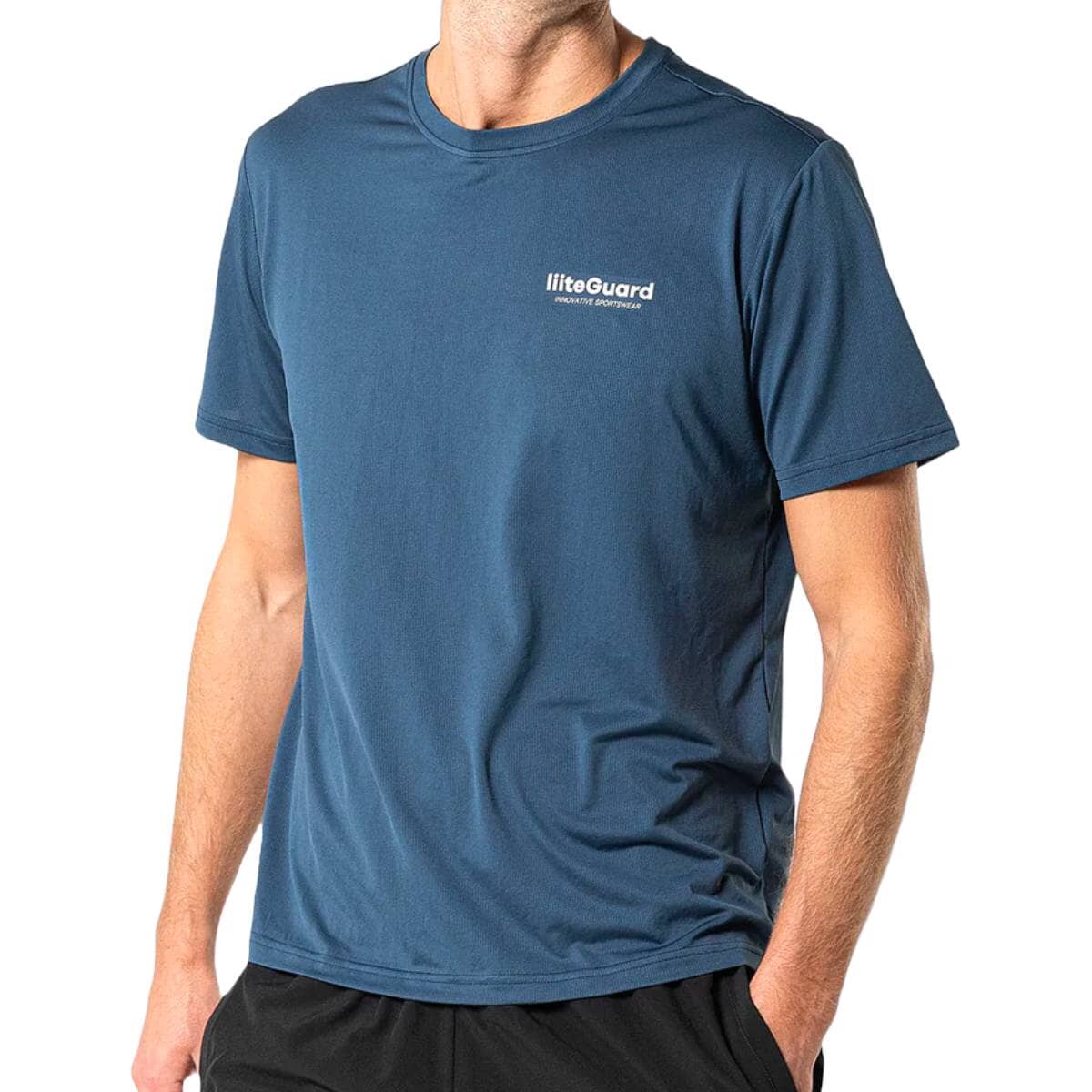Liiteguard Ground Tech -shirt Men Navy Blue