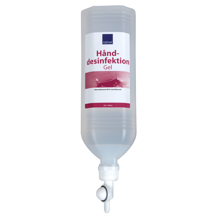 Abena Hånddesinfektionsgel 85 Ethanol 1000 Ml