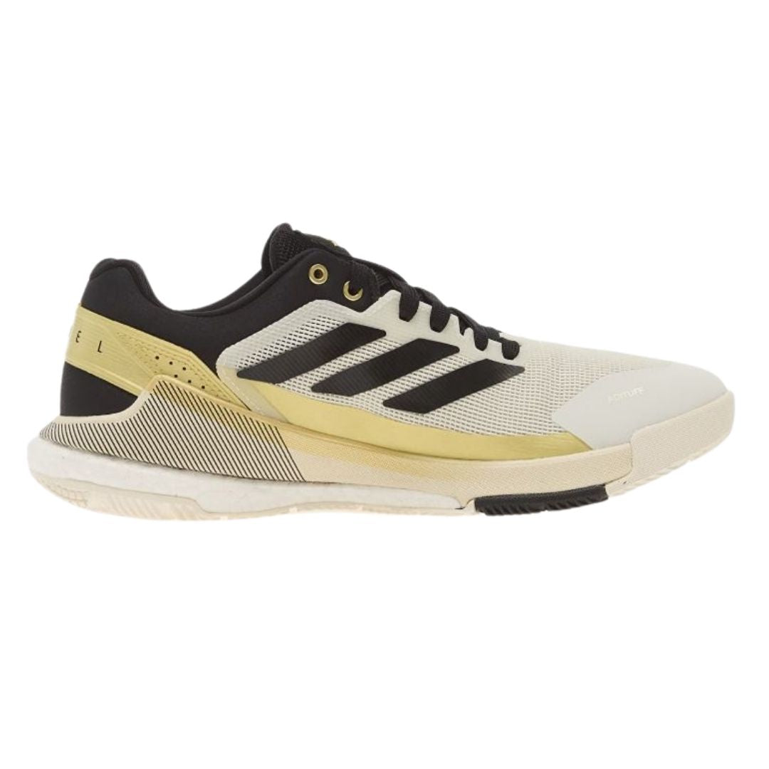 Adidas Crazyquick Boost Men Padelsko Off White Core Black Gold Metallic 40