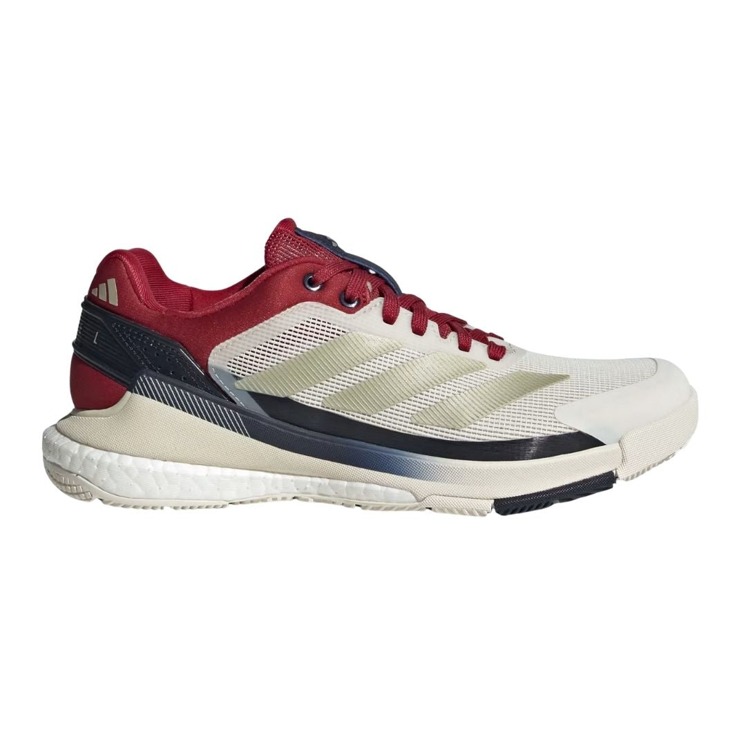 Adidas Crazyquick Boost Women Padelsko Chalk White Ice Gold Met Team Victory Red 36