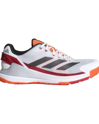 Adidas Crazyquick Ls Men Padelsko  Cloud White Core Black Lucid Orange  40