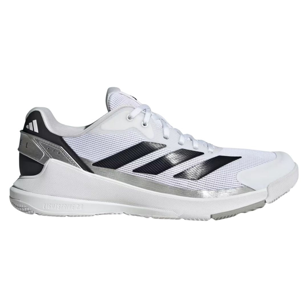 Adidas Crazyquick Ls Men Padelsko Cloud White Core Black Silver Metallic 41
