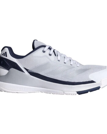 Adidas Crazyquick Ls Men Padelsko  Cloud White Silver Metallic Dark Blue  40