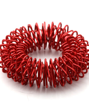 Akupressur Ringe   Finger Roller  Rød