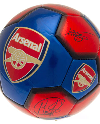 Arsenal Fodbold Med Autografer