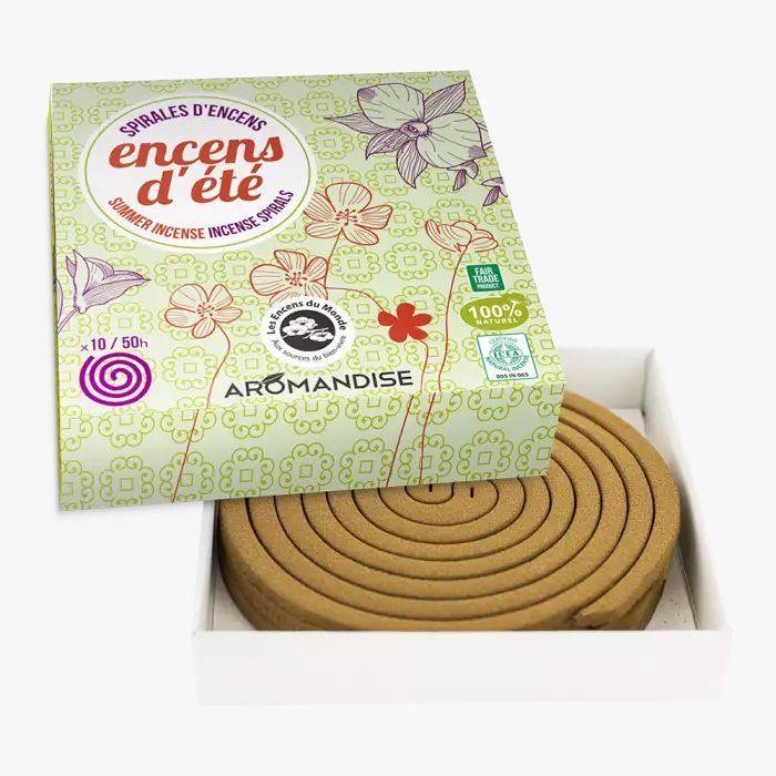 Ayurvedisk Myggespiral Røgelse