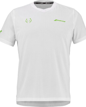 Babolat Crew Neck Tee Juan Lebron  White White