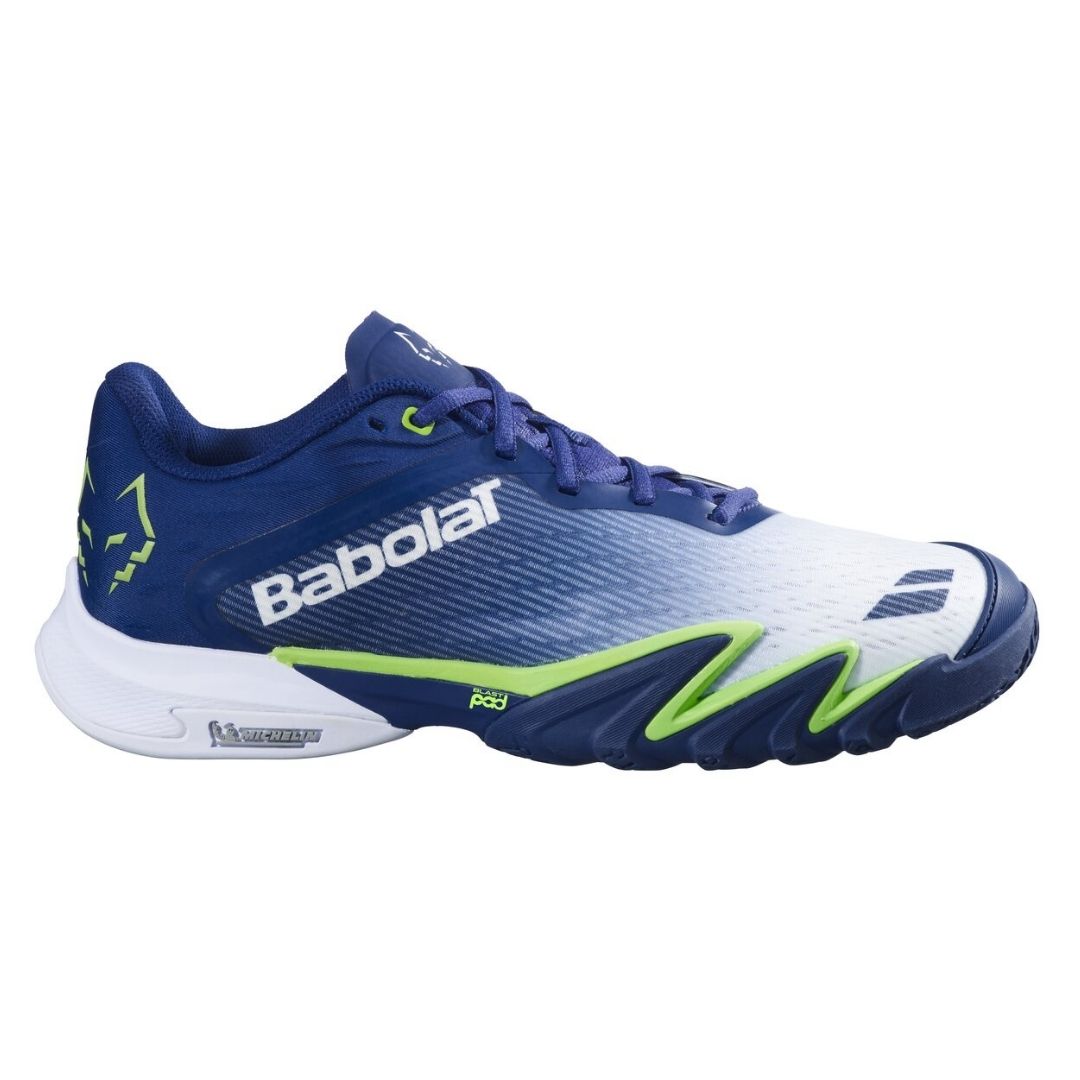 Babolat Jet Premura Men Juan Lebron Padelsko Blue Depths Green Flash 41