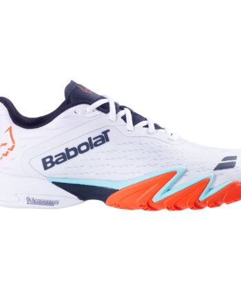 Babolat Premura   Men Juan Lebron Padelsko  White Orange  40