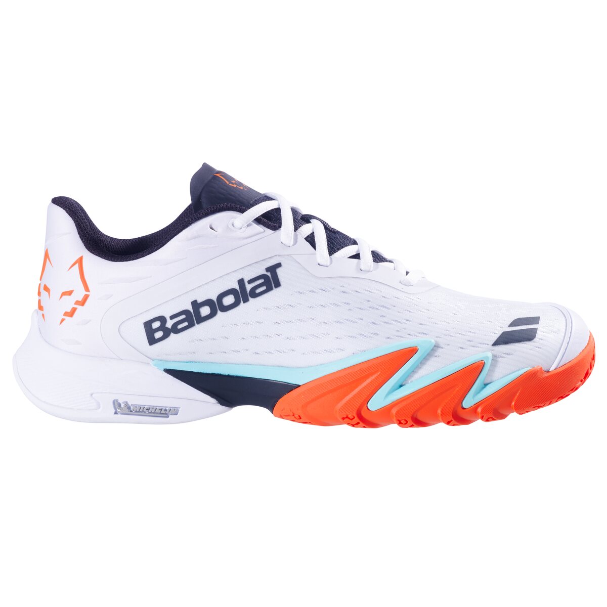 Babolat Premura Men Juan Lebron Padelsko White Orange 40