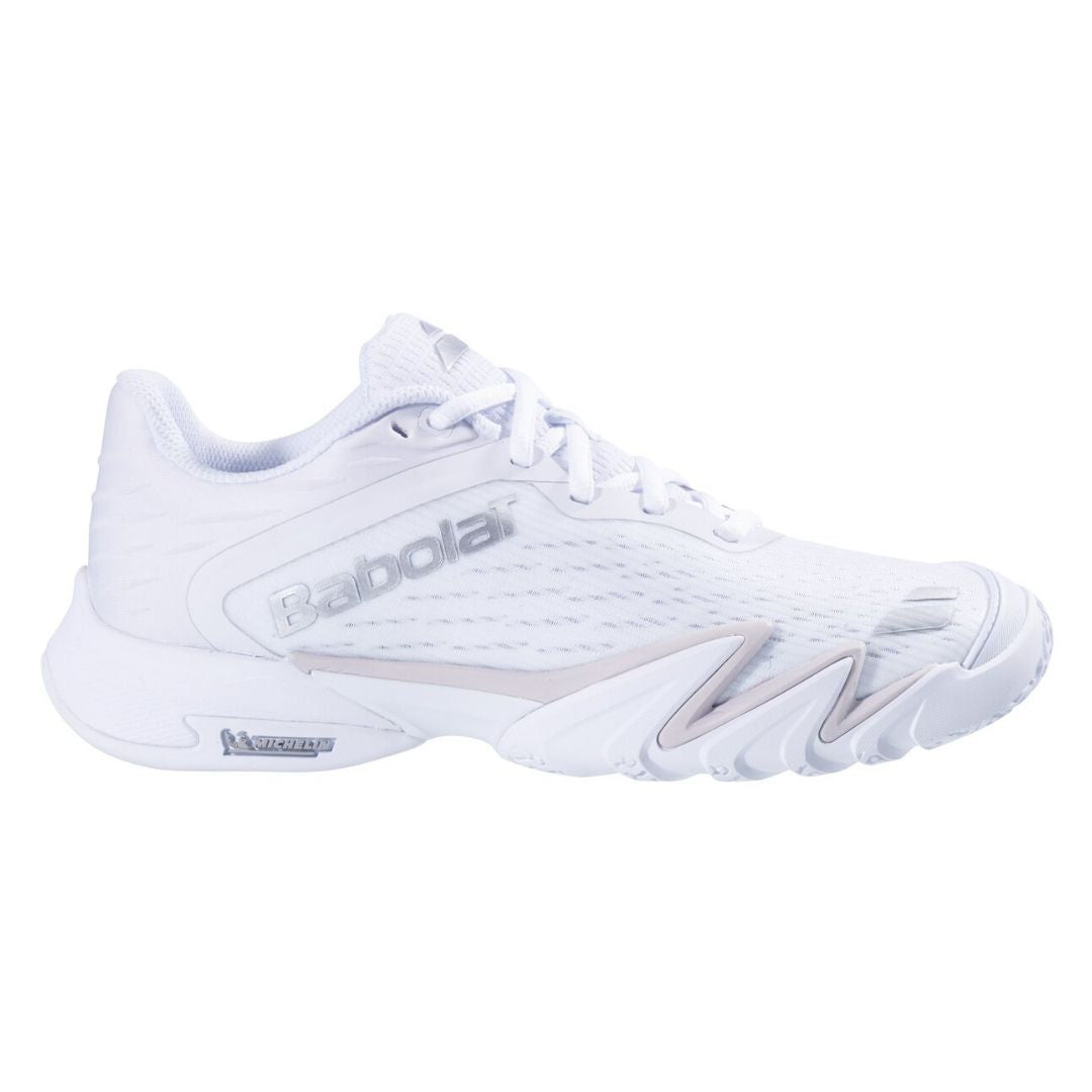 Babolat Jet Premura Women Padelsko White Silver 37