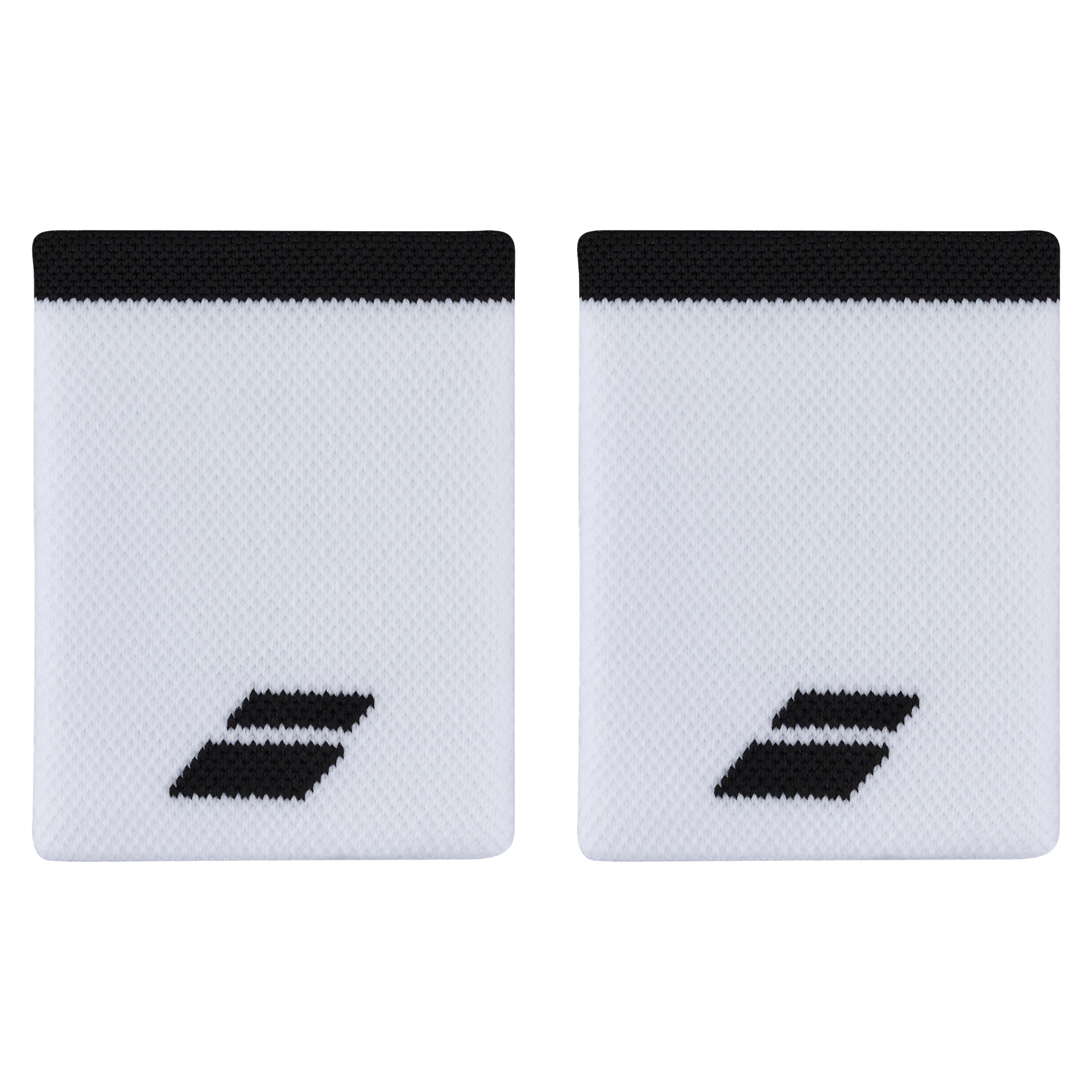 Babolat Logo Jumbo Wristband White Black
