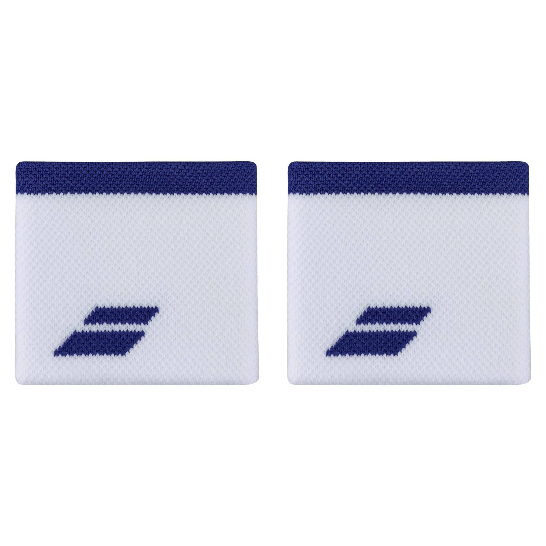 Babolat Logo Wristband White Sodalite Blue