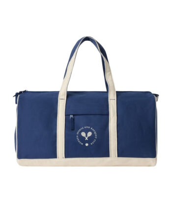 Björn Borg Ace Canvas Sports Bag  Blue Depths