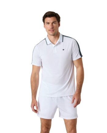 Björn Borg Ace Retro Polo Shirt  Brilliant White
