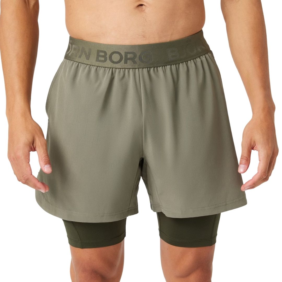 Björn Borg In Shorts Men Dusty Olive