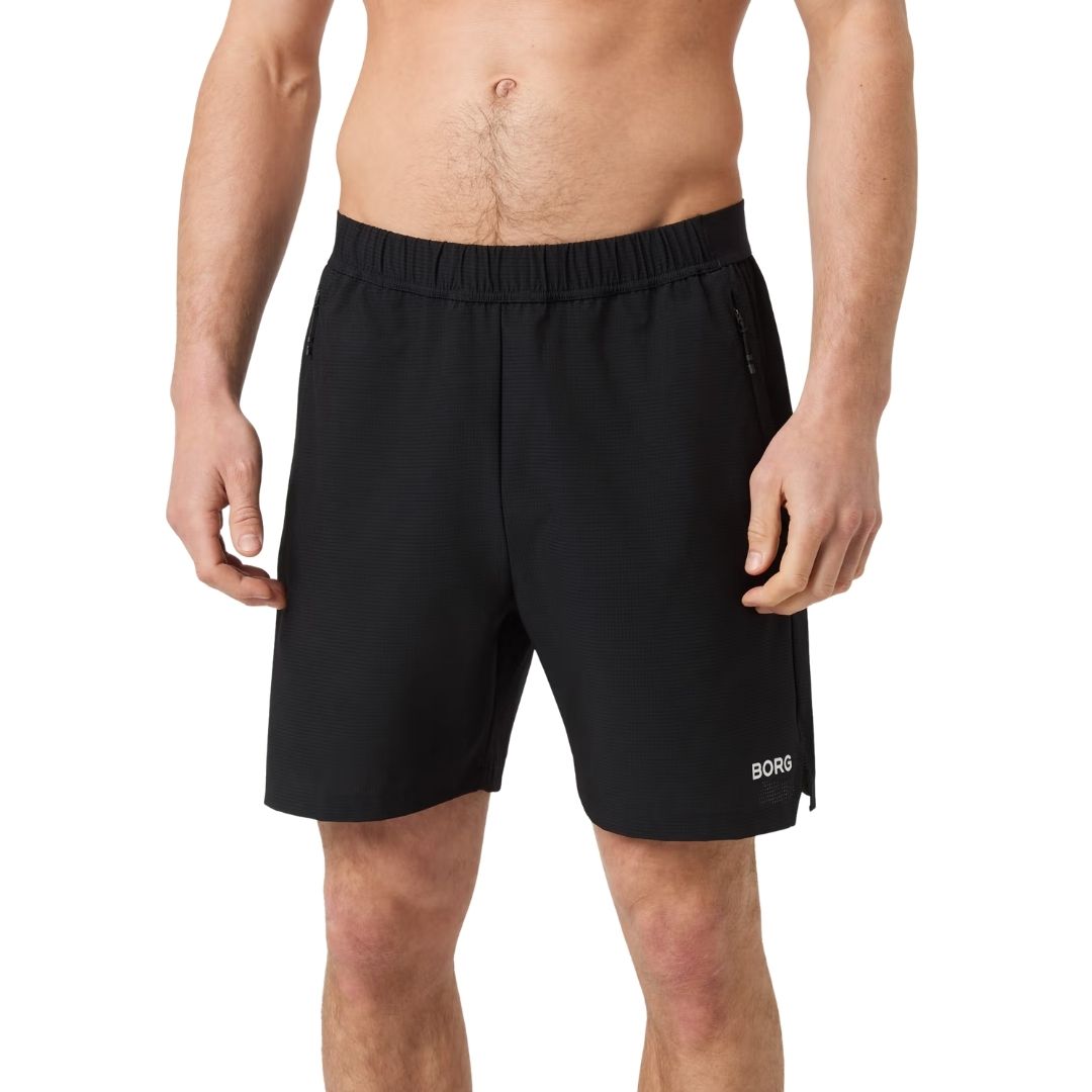 Björn Borg Zip Shorts Men Black Beauty