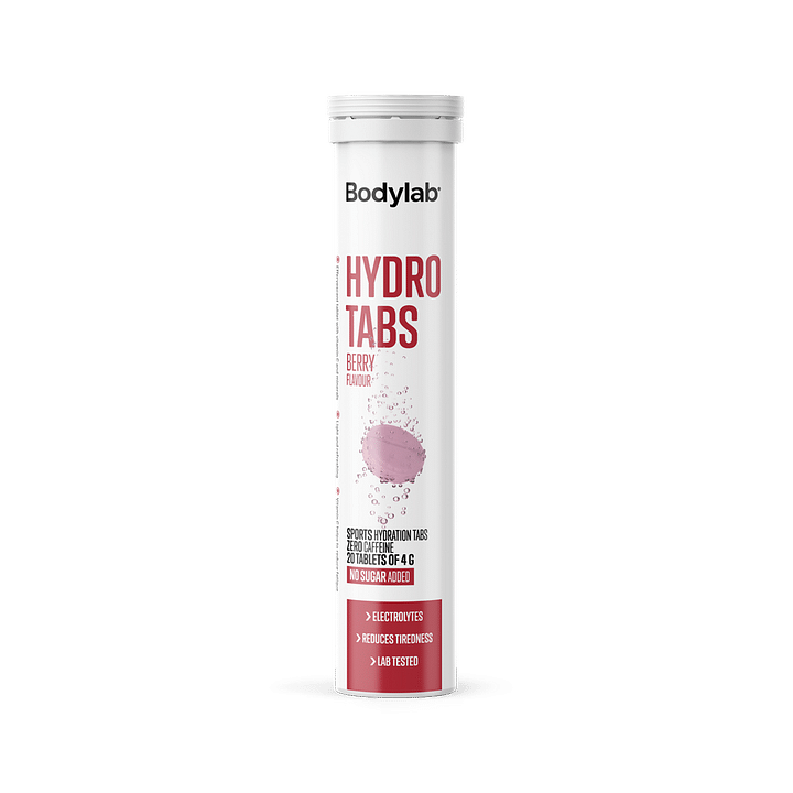 Bodylab Hydro Tabs 1x20 Stk Berry Koffeinfri