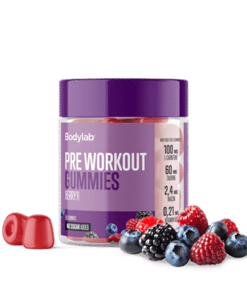 Bodylab Pre Workout Gummies  60 Stk  Berry