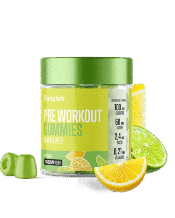 Bodylab Pre Workout Gummies  60 Stk  Lemon Lime