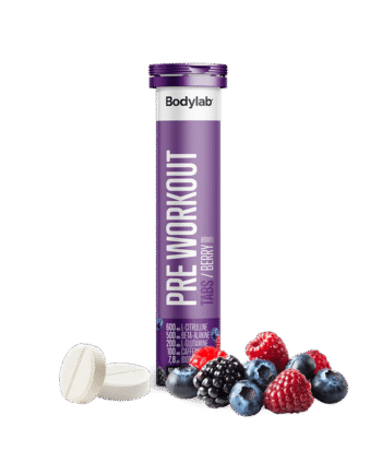 Bodylab Pre Workout Tabs  20 Stk  Berry