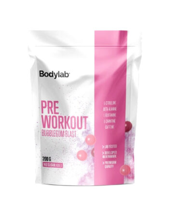 Bodylab Preworkout 200   Bubblegum Blast