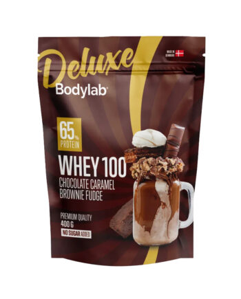 Bodylab Whey 100 Proteinpulver Deluxe Chocolate Caramel Brownie Fudge  400g