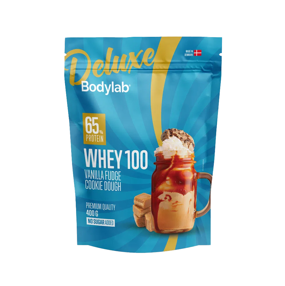 Bodylab Whey 100 Proteinpulver Deluxe Vanilla Fudge Cookie Dough 400g