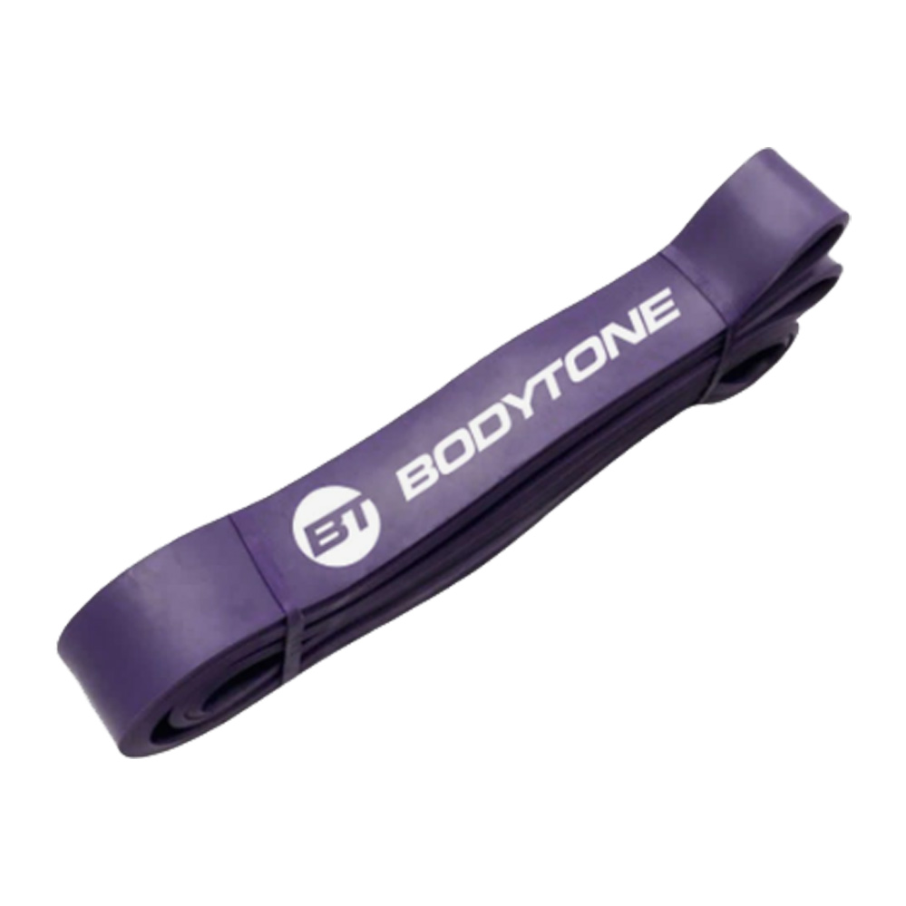 Bodytone Power Band Træningselastik Niveau   Medium Lilla