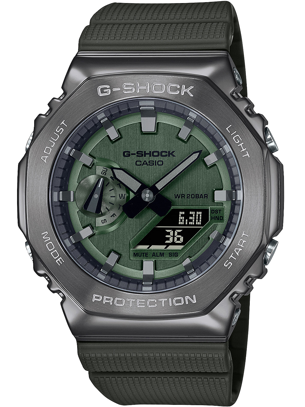 Casio Gm-2100b-3aer Herreur -shock