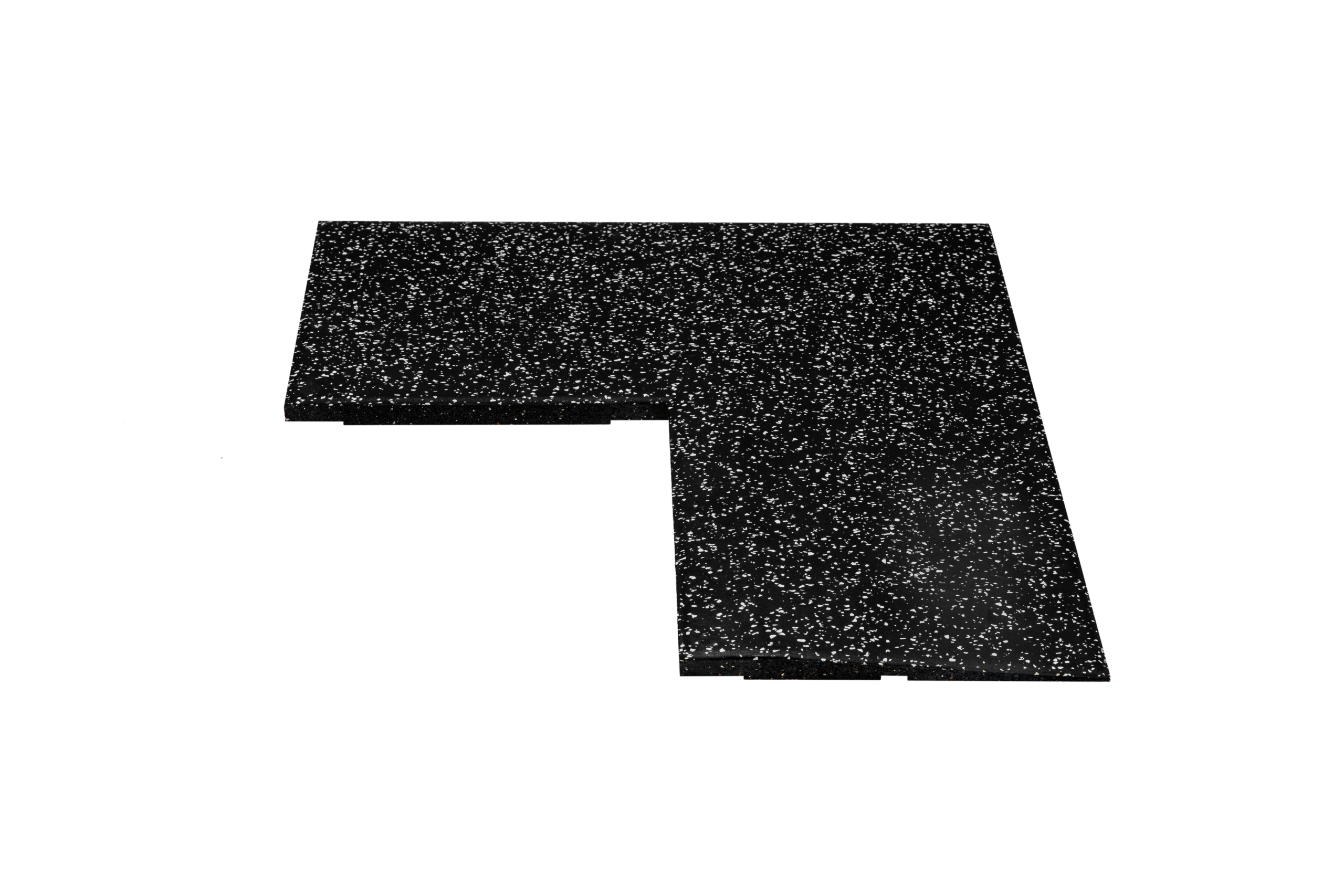 Connect Tile 20mm Hjørne Med Nister Sort
