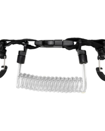 Cressi Spiral Lanyard Med Clip Snap