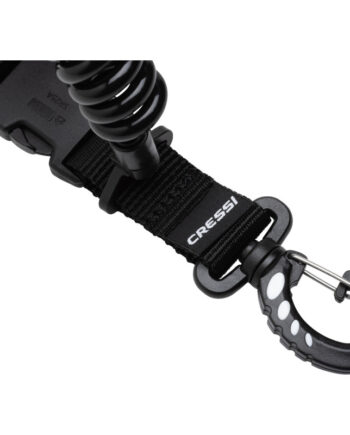 Cressi Spiral Lanyard Med Ring