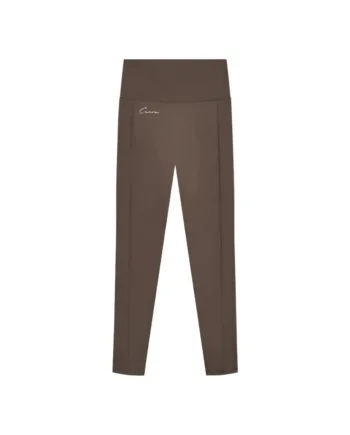 Cuera Active Logo Tights Long  Dark Brown  Xs
