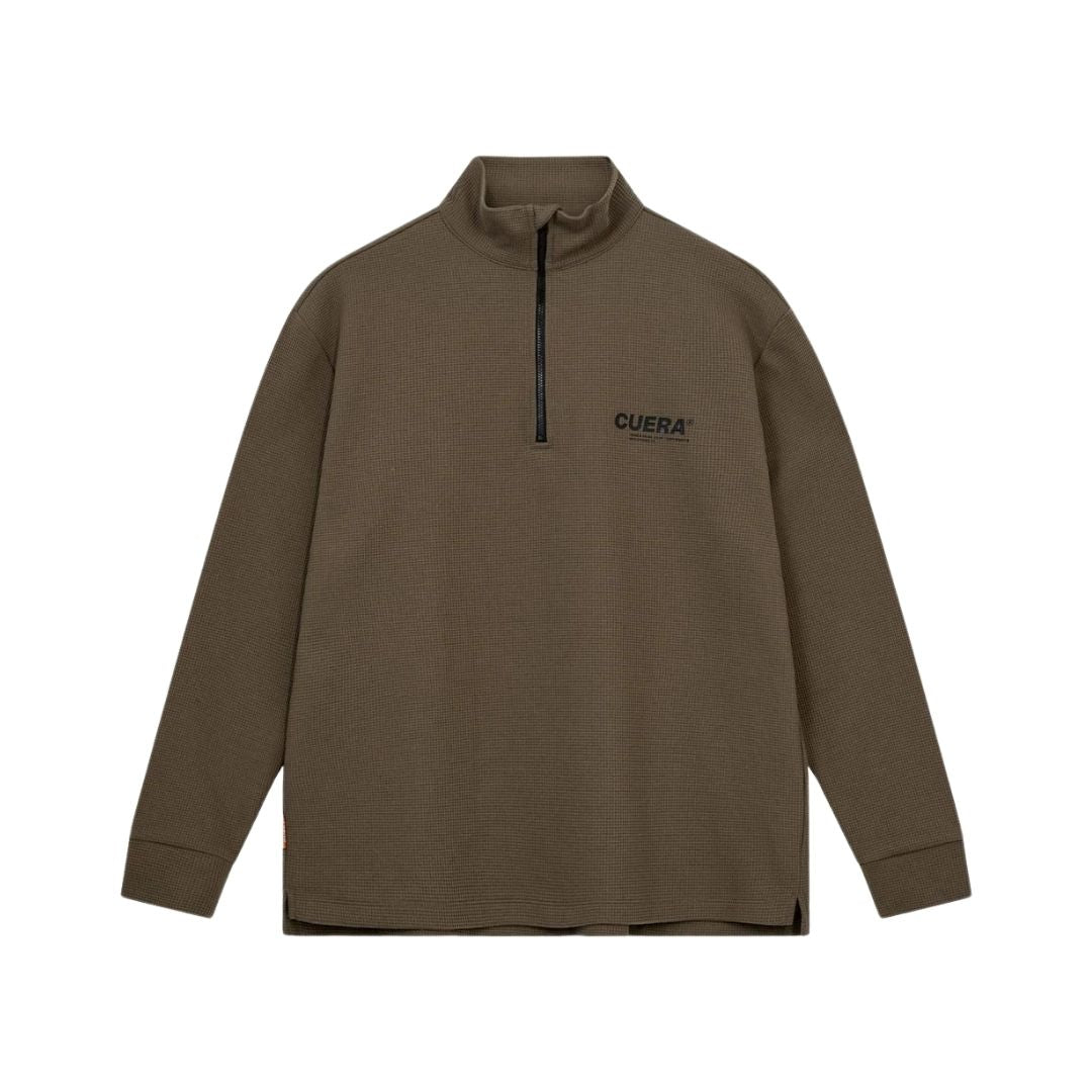 Cuera Active Structure Half Zip Army