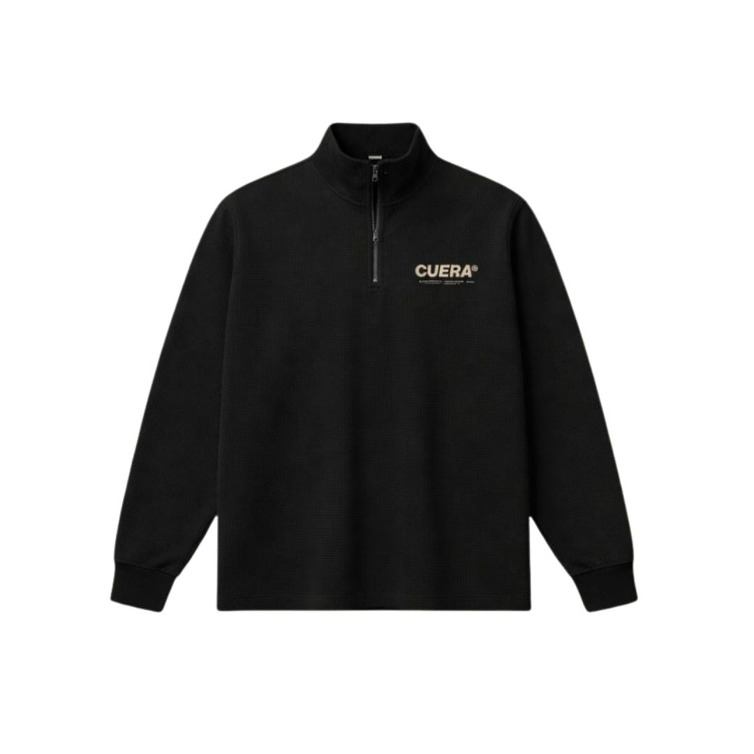 Cuera Active Structure Half Zip Black